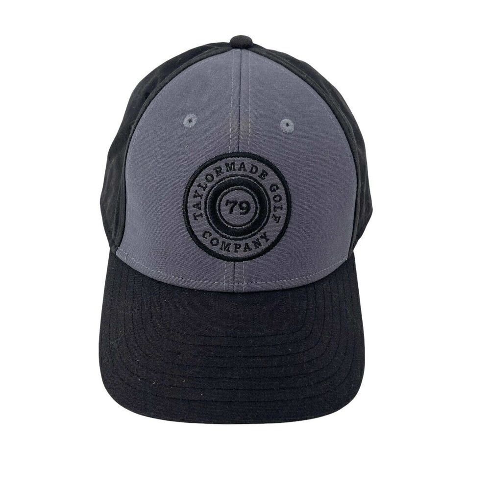 Taylormade Golf Company Hat Gray Mens One Size Snapback Cap Classic Structured